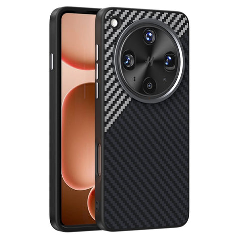 ABEEL For Oppo Find X8 Ultra 5G Magnetic Case Carbon Fiber Texture Back Cover
