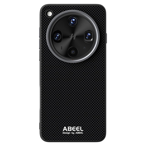 ABEEL For Oppo Find X8 Ultra 5G Magnetic Case Printed PC TPU Aluminum Alloy Leather Phone Cover