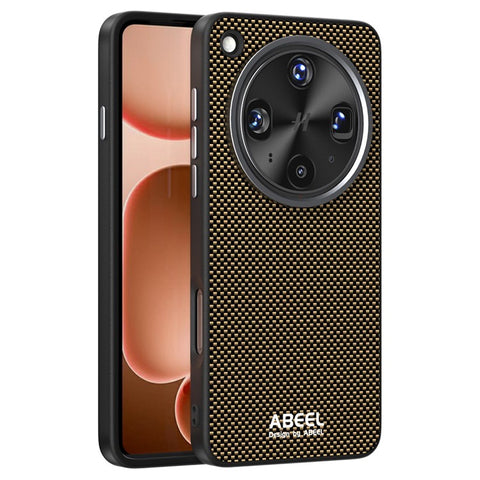 ABEEL For Oppo Find X8 Ultra 5G Magnetic Case Printed PC TPU Aluminum Alloy Leather Phone Cover