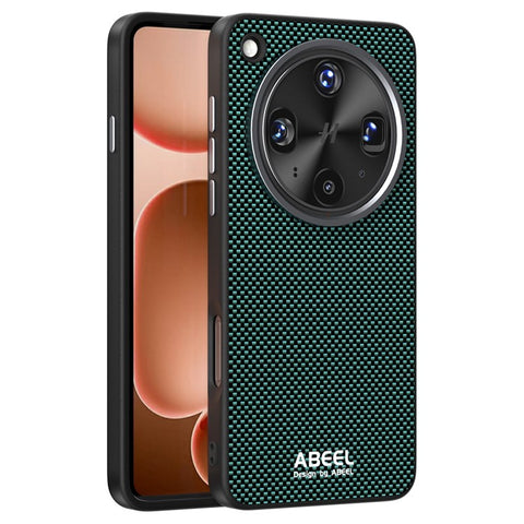 ABEEL For Oppo Find X8 Ultra 5G Magnetic Case Printed PC TPU Aluminum Alloy Leather Phone Cover