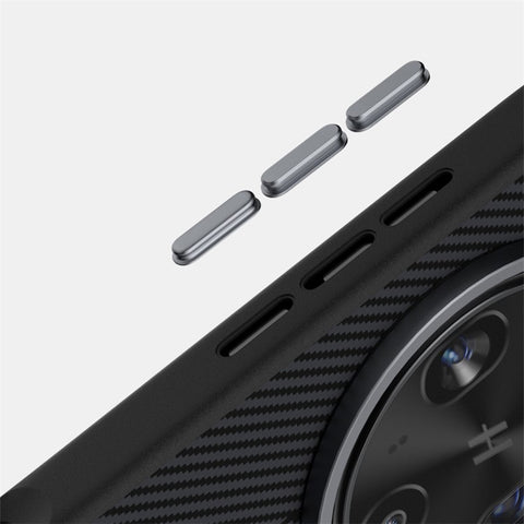 ABEEL For Oppo Find X8 Ultra 5G Magnetic Case PC + TPU + Aluminum Alloy + PU Leather Slim Phone Back Cover