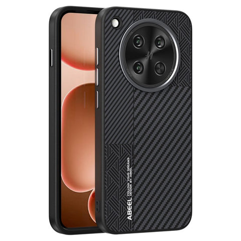 ABEEL For Oppo Find X8s 5G Magnetic Case PC + TPU + Aluminum Alloy + PU Leather Slim Phone Back Cover