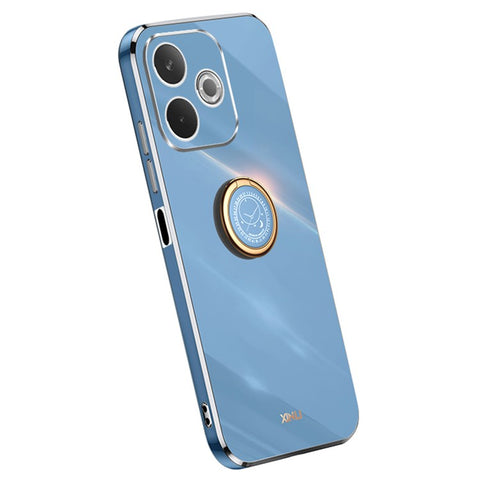 XINLI For Oppo A5 Pro 4G (Global) / 5G (Global) / A5 Energy 5G (China) Case Ring Kickstand Electroplating TPU Phone Cover