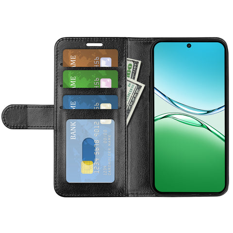 For Oppo F29 5G Case Crazy Horse Texture Stand Leather Phone Cover