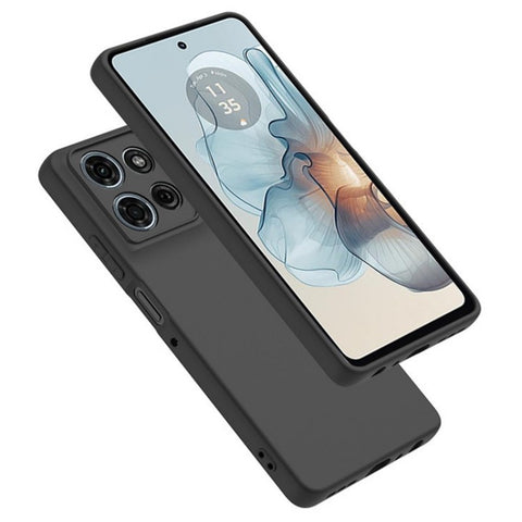 WANLONFENG For Motorola Moto G Power (2025) TPU Case  MS Series Matte Back Cover with Tempered Glass
