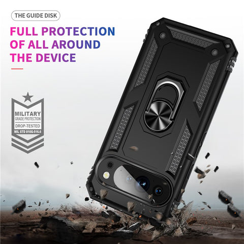 For Google Pixel 10 Pro XL Case PC + TPU Phone Cover with Kickstand