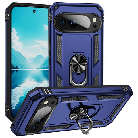 For Google Pixel 10 Pro XL Case PC + TPU Phone Cover with Kickstand