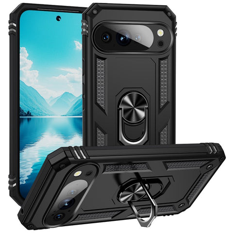 For Google Pixel 10 / 10 Pro Case PC + TPU Phone Cover with Kickstand