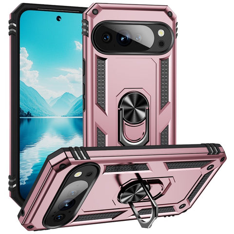 For Google Pixel 10 / 10 Pro Case PC + TPU Phone Cover with Kickstand