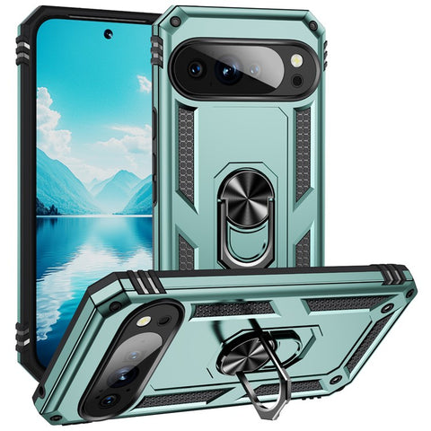 For Google Pixel 10 / 10 Pro Case PC + TPU Phone Cover with Kickstand