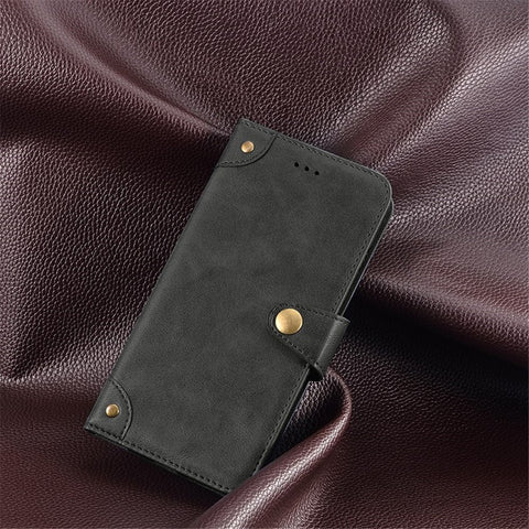 IDEWEI For Xiaomi Redmi A1+ 4G Drop-proof Mobile Phone Case Bag Fine Texture PU Leather Flip Wallet Cover Stand