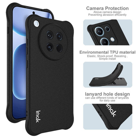 IMAK For Oppo Find X8s 5G Case TPU Phone Cover Airbag Shockproof Protection