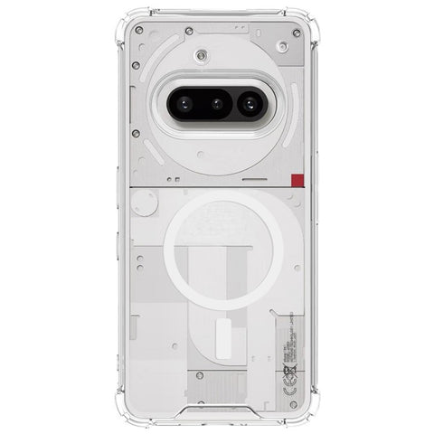 IMAK For Nothing Phone (3a) Case Magnetic Case Shockproof PC TPU Clear Phone Cover