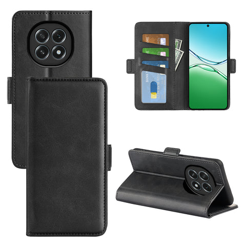 For Oppo F29 5G Case Calf Texture Leather Wallet Phone Cover
