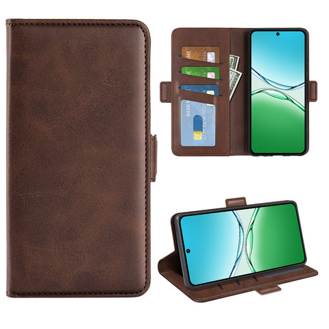 For Oppo F29 5G Case Calf Texture Leather Wallet Phone Cover