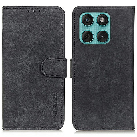 KHAZNEH For Motorola Edge 60 5G / 60 Fusion 5G / 60 Pro 5G Case PU Leather Retro Texture Phone Cover