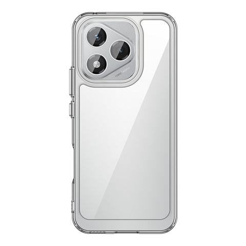 WANLONFENG For Honor 400 Lite 5G Clear Phone Case  MF2 Series TPU Acrylic Cover with 2Pcs Tempered Glass
