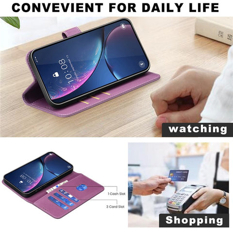 BINFEN COLOR BF17 For Motorola Edge 60 5G / 60 Fusion 5G Case Wallet Folio Flip Leather Cover