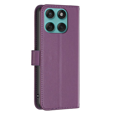 BINFEN COLOR BF17 For Motorola Edge 60 5G / 60 Fusion 5G Case Wallet Folio Flip Leather Cover