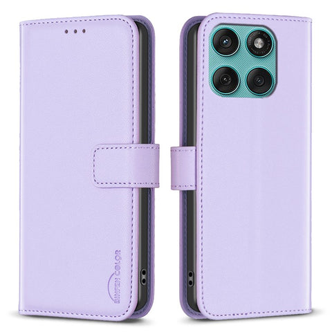 BINFEN COLOR BF17 For Motorola Edge 60 5G / 60 Fusion 5G Case Wallet Folio Flip Leather Cover