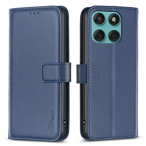 BINFEN COLOR BF17 For Motorola Edge 60 5G / 60 Fusion 5G Case Wallet Folio Flip Leather Cover