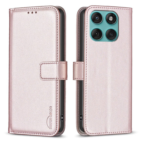 BINFEN COLOR BF17 For Motorola Edge 60 5G / 60 Fusion 5G Case Wallet Folio Flip Leather Cover