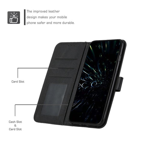 For Infinix Note 50 4G / 50 Pro 4G Case Leather Stand Protective Phone Cover