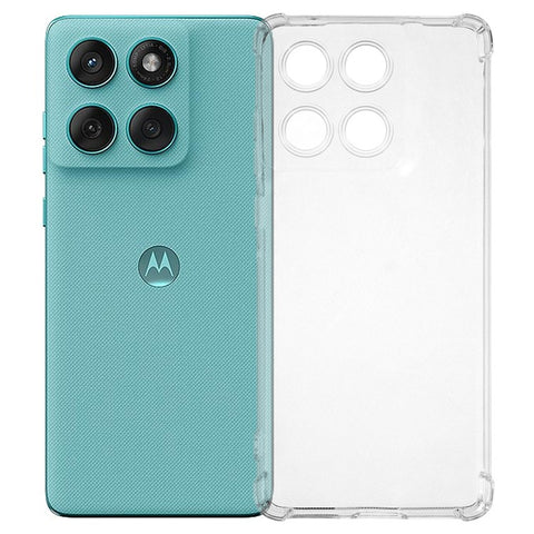For Motorola Edge 60 5G / 60 Fusion 5G Phone Case Reinforced Four Corner Anti-Drop Clear TPU Cover