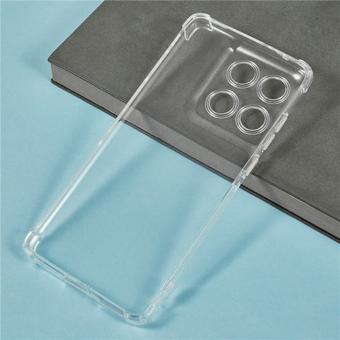 For Motorola Edge 60 5G / 60 Fusion 5G Phone Case Reinforced Four Corner Anti-Drop Clear TPU Cover