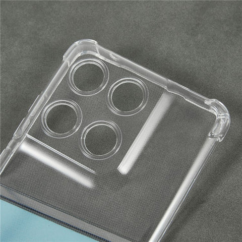 For Motorola Edge 60 5G / 60 Fusion 5G Phone Case Reinforced Four Corner Anti-Drop Clear TPU Cover