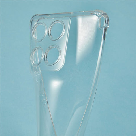 For Motorola Edge 60 5G / 60 Fusion 5G Phone Case Reinforced Four Corner Anti-Drop Clear TPU Cover