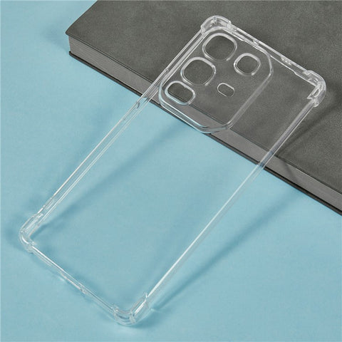 For Infinix Note 50 4G  /  Note 50 Pro 4G Phone Case Reinforced Four Corner Anti-Drop Clear TPU Cover