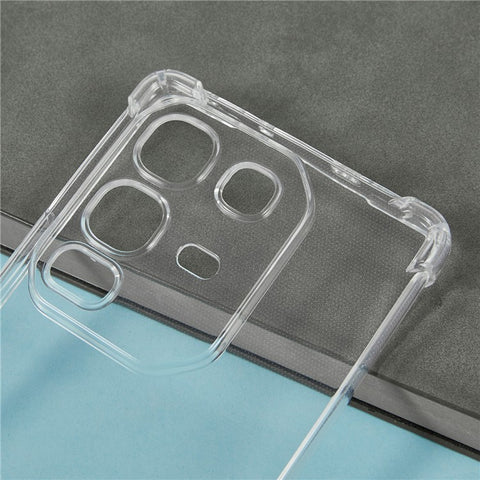 For Infinix Note 50 4G  /  Note 50 Pro 4G Phone Case Reinforced Four Corner Anti-Drop Clear TPU Cover