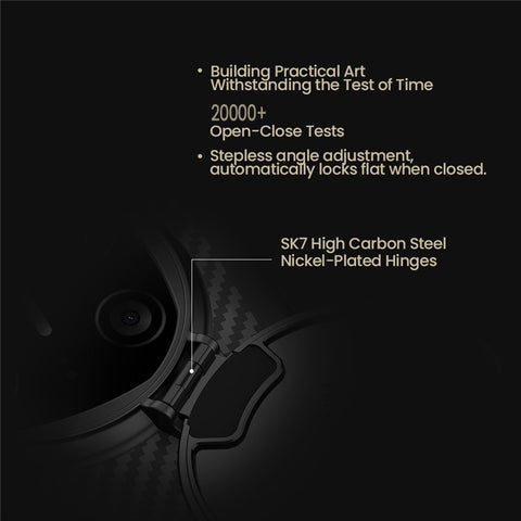 NILLKIN For Huawei Mate X6 Magnetic Case TPU + Aramid Fiber Lens Cover Kickstand Phone Cover