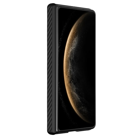 NILLKIN For Huawei Mate X6 Magnetic Case TPU + Aramid Fiber Lens Cover Kickstand Phone Cover