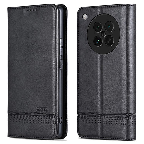 AZNS For Oppo Find X8s 5G Case Cowhide Texture PU Leather Wallet Phone Cover