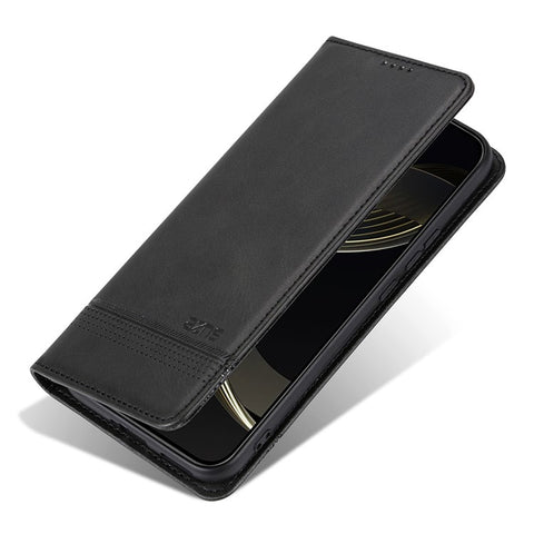 AZNS For Oppo Find X8s 5G Case Cowhide Texture PU Leather Wallet Phone Cover