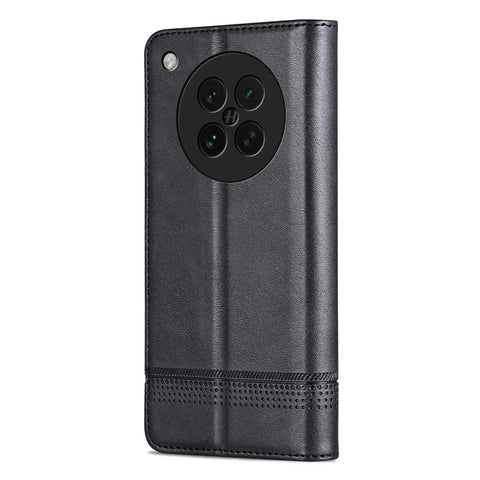 AZNS For Oppo Find X8s 5G Case Cowhide Texture PU Leather Wallet Phone Cover