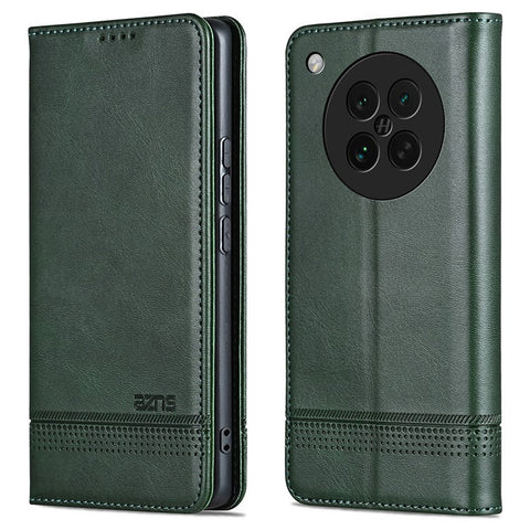AZNS For Oppo Find X8s 5G Case Cowhide Texture PU Leather Wallet Phone Cover