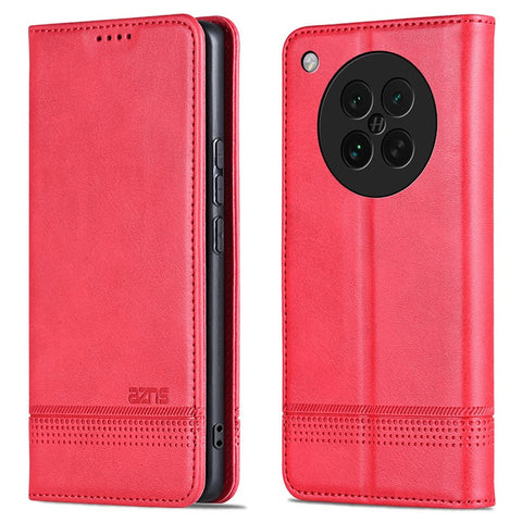 AZNS For Oppo Find X8s 5G Case Cowhide Texture PU Leather Wallet Phone Cover