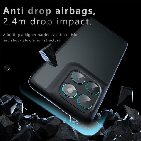 For Motorola Edge 60 5G / 60 Fusion 5G Case Skin-Touch TPU + PC Matte Phone Back Cover, Transparent Black