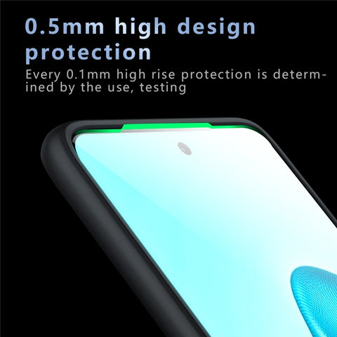 For Motorola Edge 60 5G / 60 Fusion 5G Case Skin-Touch TPU + PC Matte Phone Back Cover, Transparent Black