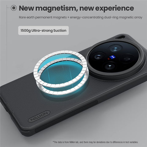 NILLKIN Frosted Shield Pro for vivo X200 Ultra 5G Magnetic Case PC + TPU Phone Cover