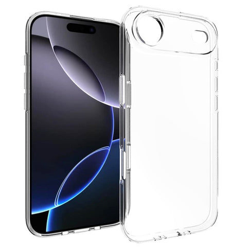 For iPhone Air Case Watermark Resistant TPU Clear Phone Back Cover