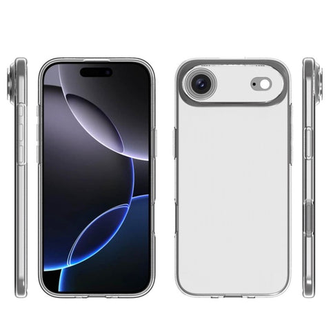 For iPhone Air Case Watermark Resistant TPU Clear Phone Back Cover