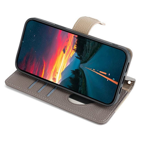 For Oppo A5 Pro 4G (Global) / 5G (Global) / A5 Energy 5G (China) Case Mirror Wallet Leather Phone Cover with Chain Shoulder Strap