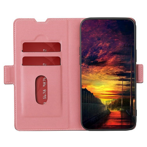 For Oppo A5 Pro 4G (Global) / 5G (Global) / A5 Energy 5G (China) Case Card Holder Twill Texture Leather Phone Cover