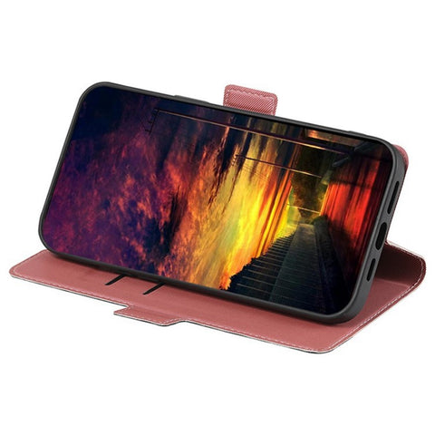 For Oppo A5 Pro 4G (Global) / 5G (Global) / A5 Energy 5G (China) Case Card Holder Twill Texture Leather Phone Cover