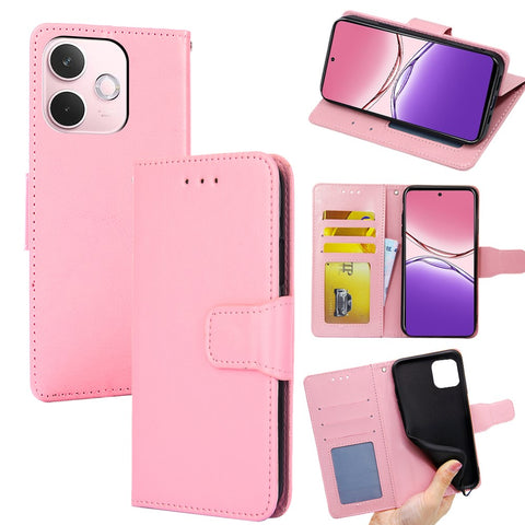 For Oppo A5 Pro 4G (Global) / 5G (Global) / A5 Energy 5G (China) Case Wallet PU Leather + TPU Folding Stand Phone Cover