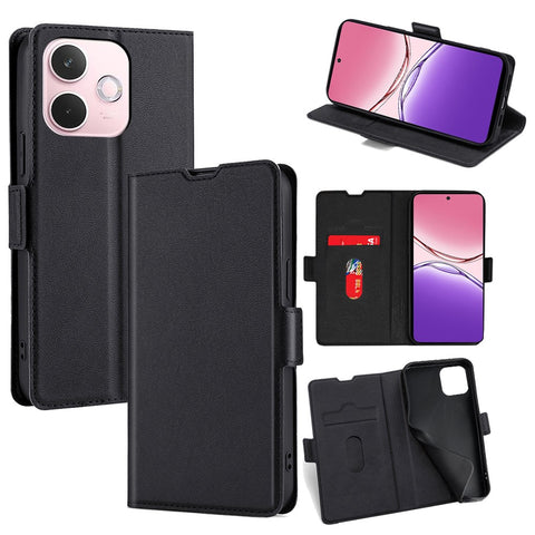 For Oppo A5 Pro 4G (Global) / 5G (Global) / A5 Energy 5G (China) Case Card Holder PU Leather Phone Cover